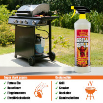 WOSHUP! Grill Bill -tehokas grillinpuhdistusaine, 1 l