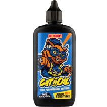 WOSHUP! Cat'n'Oil kuivankelin ketjuöljy 100 ml pyörän ketjun suojaamiseen ja voiteluun