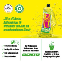 WOSHUP! Camping Cleaner Refill -ulkopesutiiviste, 1 l