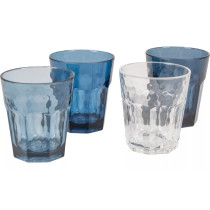 Bo-Camp Mix & Match juomalasit 4 kpl sininen 200 ml