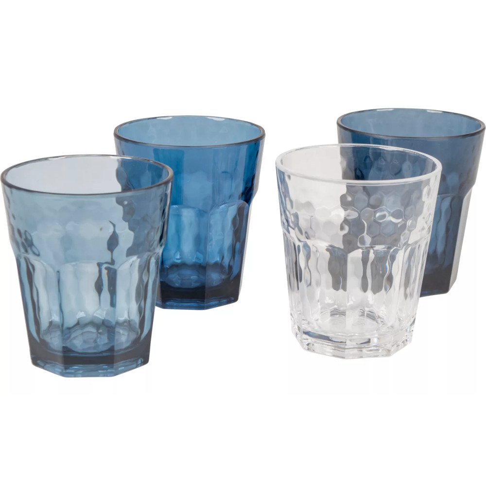 Bo-Camp Mix & Match juomalasit 4 kpl sininen 200 ml