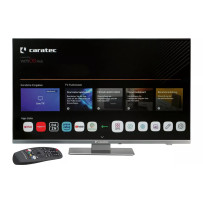Caratec Vision CAV242E-S 24" LED Smart TV 12V, lähes reunaton älytelevisio matkailuajoneuvoihin webOS-järjestelmällä