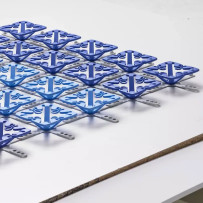 Froli Star Mobil -peruspakkaus sängyn joustojärjestelmälle, 70/80 x 200 cm, kolmen jäykkyysalueen alusta matkailuajoneuvoihin