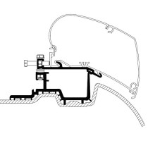 Kattomarkiisin kiinnityssarja Thule Sprinter / Crafter