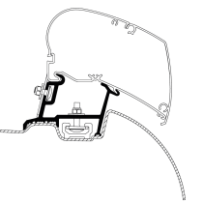 Kattomarkiisin kiinnityssarja Thule Adapter Roof Sprinter | Crafter, OE Track
