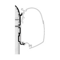 Seinämarkiisin kiinnityssarja Thule Adapter Wall Bürstner | Dethleffs, 4.0m