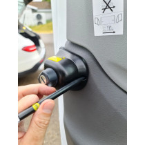 HEOSolution HEOsafe turvalukko, Ford Transit (2014-), lukollinen