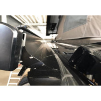 Seinämarkiisin kiinnityssarja Thule Ducato H2 Lift roof - musta