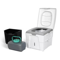 Trobolo WandaGo Lite -kuivakäymälä, kompakti ja hajuton erotteleva wc ilman kemikaaleja