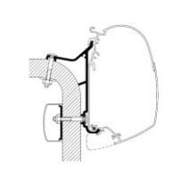 Seinämarkiisin kiinnityssarja Thule Adapter Wall Hymer B2