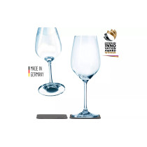 Silwy magneetilliset kristalliset viinilasit, 2-osainen setti (250 ml)