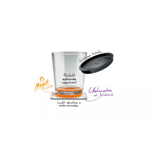 Silwy magneetilliset Tritan-juomalasit, 2-osainen setti (250 ml)