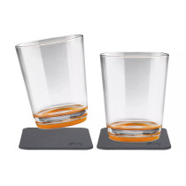 Silwy magneetilliset Tritan-juomalasit 2 kpl 250 ml
