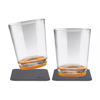 Silwy magneetilliset Tritan-juomalasit 2 kpl 250 ml