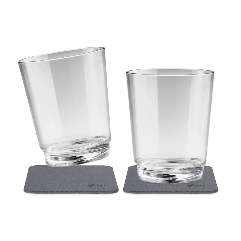 Silwy magneetilliset Tritan-juomalasit, 2-osainen setti (250 ml) Silwy magneetilliset Tritan-juomalasit, 2-osainen setti (250 ml)