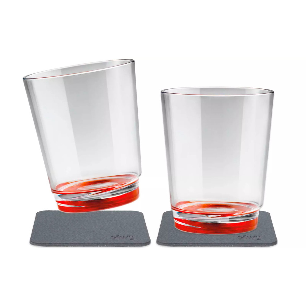 Silwy magneetilliset Tritan-juomalasit, 2-osainen setti (250 ml) Silwy magneetilliset Tritan-juomalasit, 2-osainen setti (250 ml)