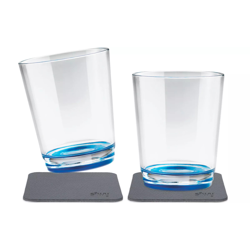 Silwy magneetilliset Tritan-juomalasit, 2-osainen setti (250 ml) Silwy magneetilliset Tritan-juomalasit, 2-osainen setti (250 ml)