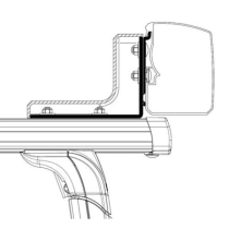 Seinämarkiisin kiinnityssarja Thule Roof Rack - kattotelineeseen