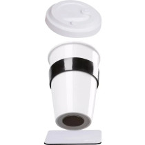 Silwy To-Go Cup posliinimuki 350 ml kansi