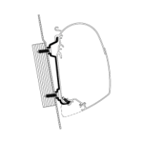 Seinämarkiisin kiinnityssarja Thule Adapter Wall Ford Transit High Roof
