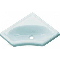 Comet kulmapesuallas 34,5 x 34,5 cm valkoinen polystyrol