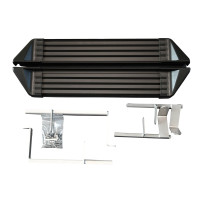 Pac Konzept lisäaskelma matkailuautoon ja pakettiautoon, musta, sopii Ducato-, Jumper- ja Boxer-malleihin vuodesta 2006 alkaen.