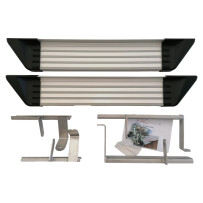 Pac Konzept lisäaskelma matkailuautoon ja pakettiautoon, hopea, sopii Sprinter- ja Crafter-malleihin vuosimalli 2016 asti.