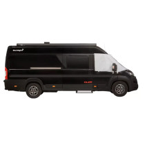 Hindermann LUX-2 lämpöikkunapeite integroitu matkailuautoon