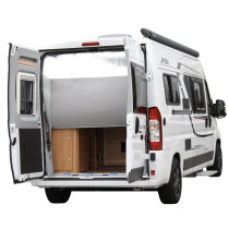 Hindermann lämpöverho takaoviin Ducato, 2-osainen