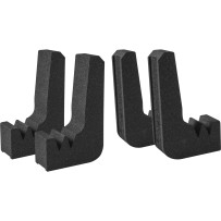 Hindermann suojakulmat kiristysliinoille, harmaa, 4 kpl setti.