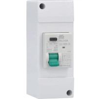 as-Schwabe vikavirtasuojakytkin 230 V sähköjärjestelmille, 25/30 A kapasiteetilla, suojaa sähköiskuilta.