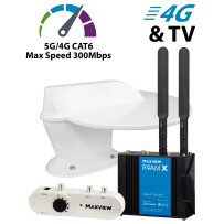 Maxview Roam Combo X 4G/5G Wi-Fi ja DVB-T2 antenni