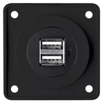 Berker 2-osainen USB-pistorasia 12V