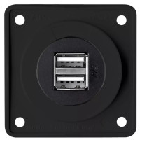 Berker 2-osainen USB-pistorasia 12V