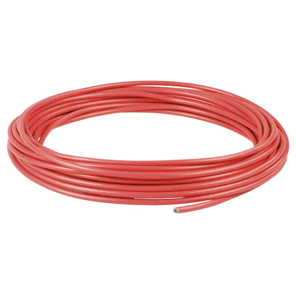 as-Schwabe joustava PVC-sähköjohto 6,0 mm² 5 m punainen