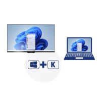 alphatronics SL-24 DW 24" Full HD Smart-TV DVD soittimella, 12/24V