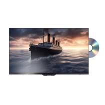 alphatronics SL-24 DW 24" Full HD Smart-TV DVD soittimella, 12/24V