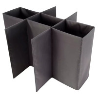 Meori pullonpidike 9 pullolle harmaa