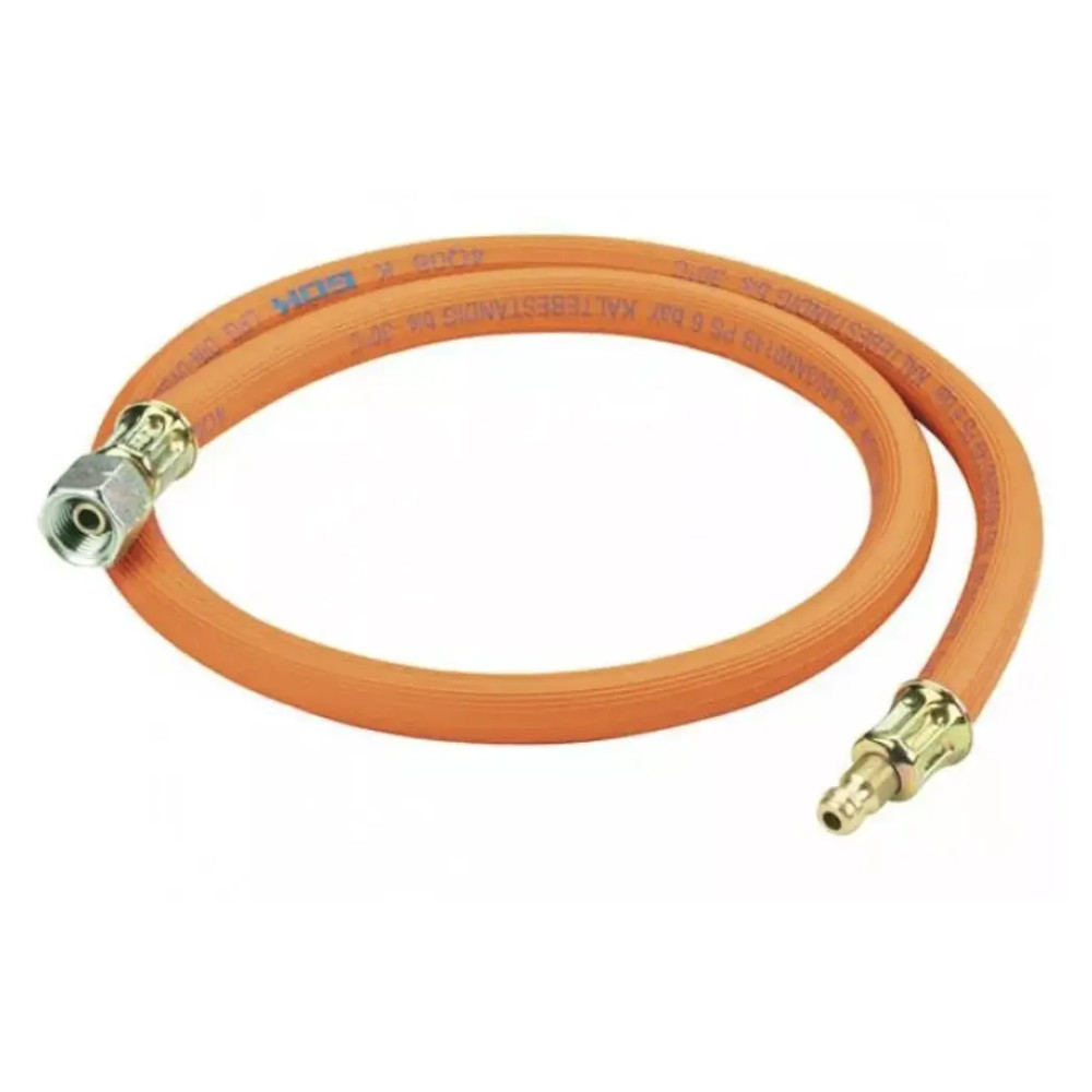 GOK kaasuletku 1/4" v.kierre pikaliitin 30 mbar