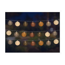 Berger Cotton Sphere LED-valoketju, 2,3m