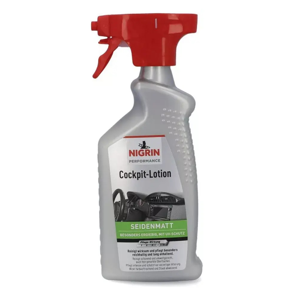 Nigrin Performance Cockpit Lotion 500 ml, satiinipinta