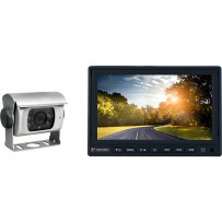 Caratec Safety CSV7010 peruutuskamerasetti 7" näytöllä ja infrapunakameralla