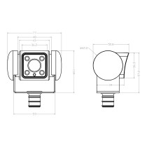 Dometic PerfectView CAM 45 NAV -peruutuskamera