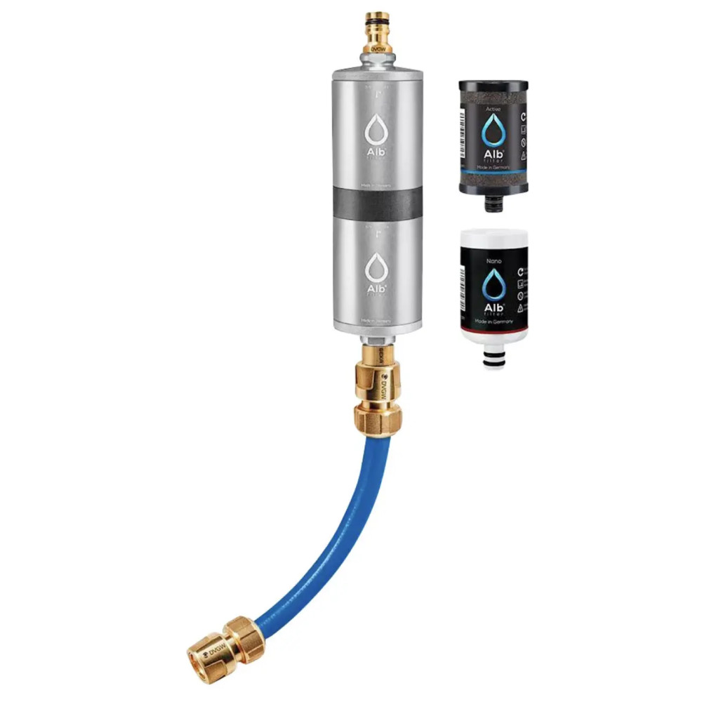 Alb Filter FUSION Active+Nano -juomavesisuodatin Camping-setti, salkulla