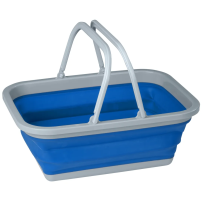 Berger kokoontaittuva kori 16L kantokahvoilla