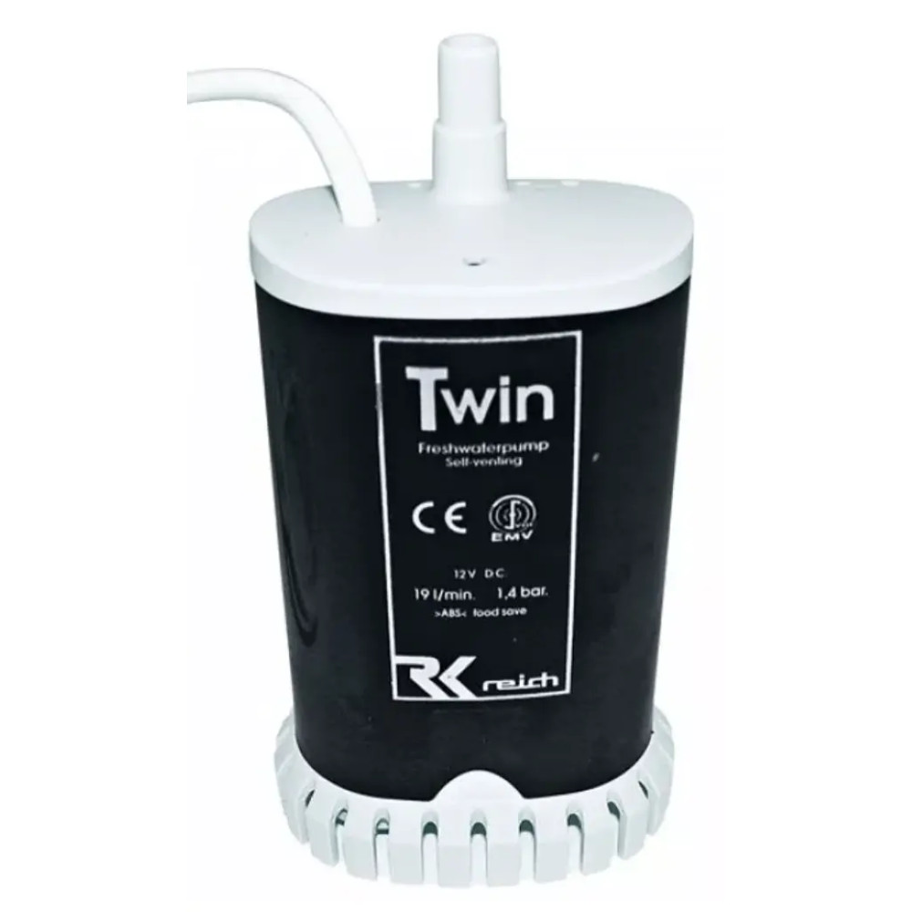 Reich TWIN uppopumppu 12V musta Reich TWIN uppopumppu 12V musta
