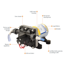 Lilie Soft Serie LP4142 -painevesipumppu, 12V