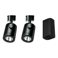 Haba Lanciano S spottivalosetti kaksois-USB-pistorasialla