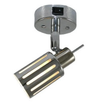 Haba Triton LED-pintavalaisin kytkimellä kromi