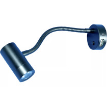 Frilight LED Mini Tube Flex D4 lukuvalo USB-liitännällä musta